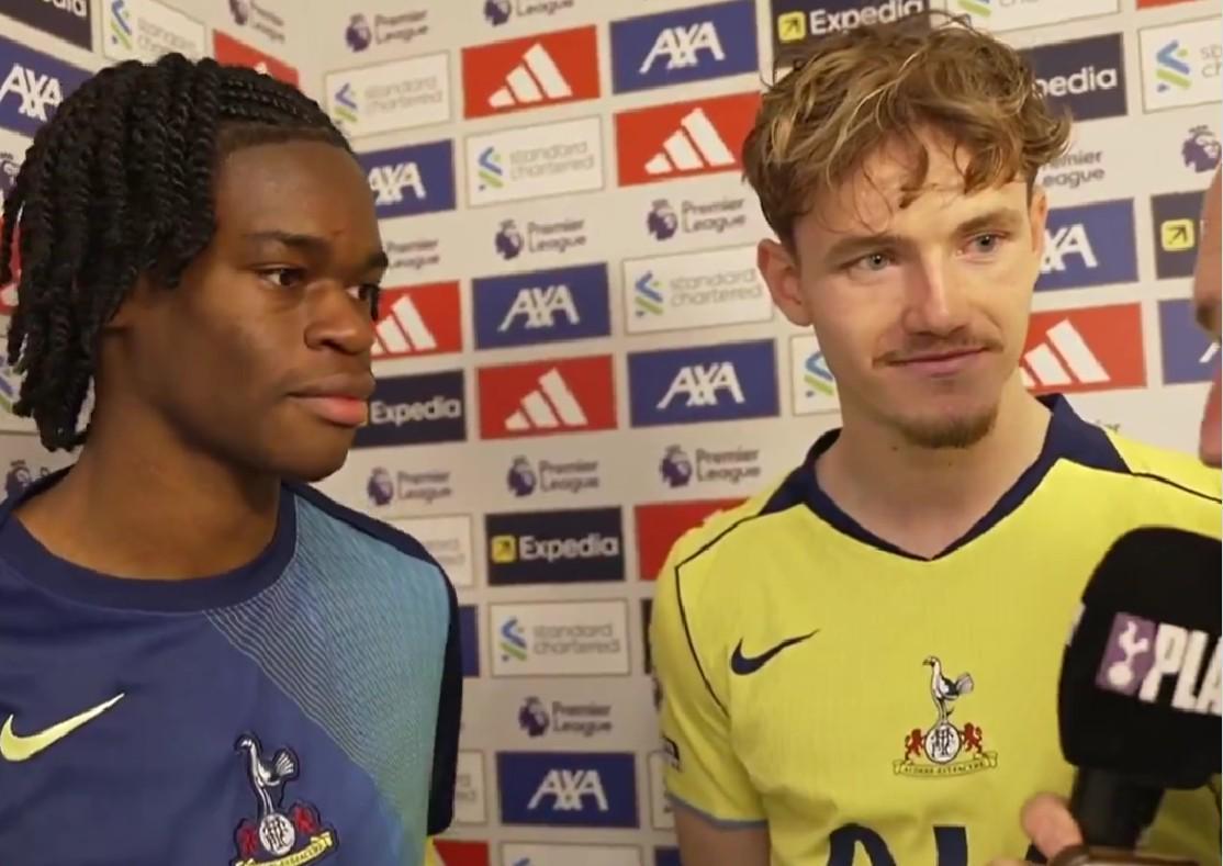 九游app下载-热刺两名小将奥卢塞西&amp;amp;罗斯韦尔：完成英超首秀是梦想成真